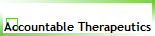 Accountable Therapeutics